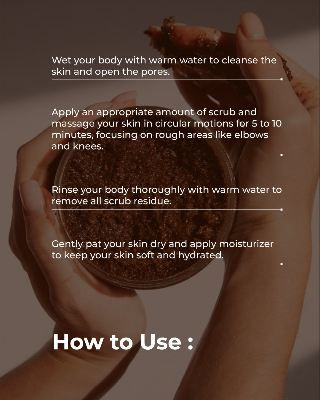 Brightening Body Scrub – Exfoliate, Lighten & Reveal Glowing Smooth Skin