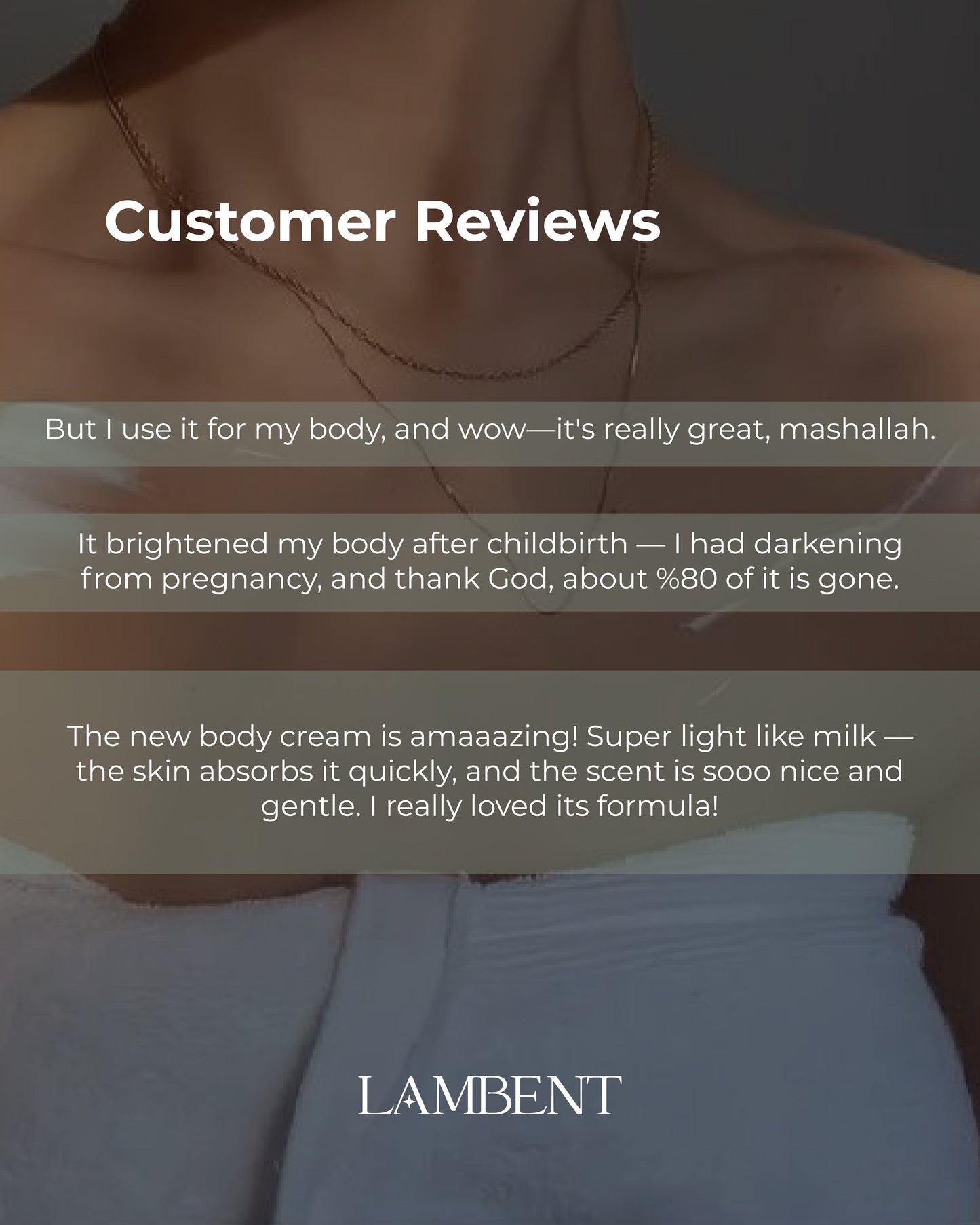 Advanced body whitening lotion customer reviews