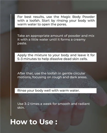 Magic Powder Wash