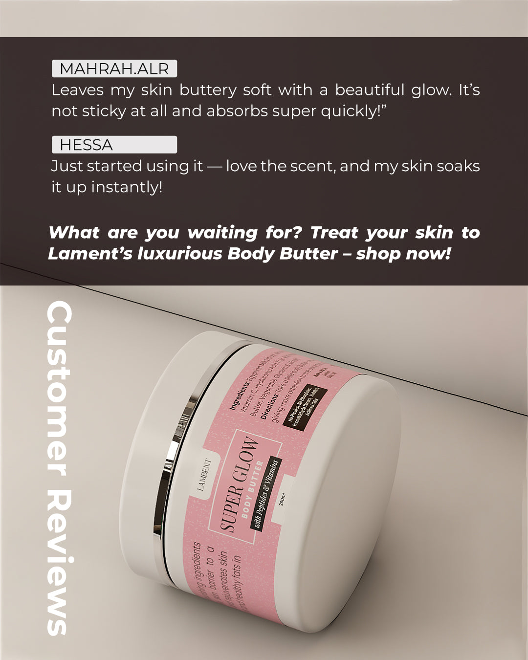 Super Glow Body Butter