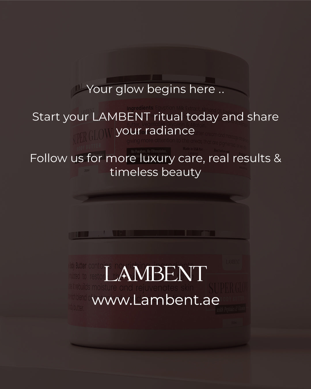 Super Glow Body Butter