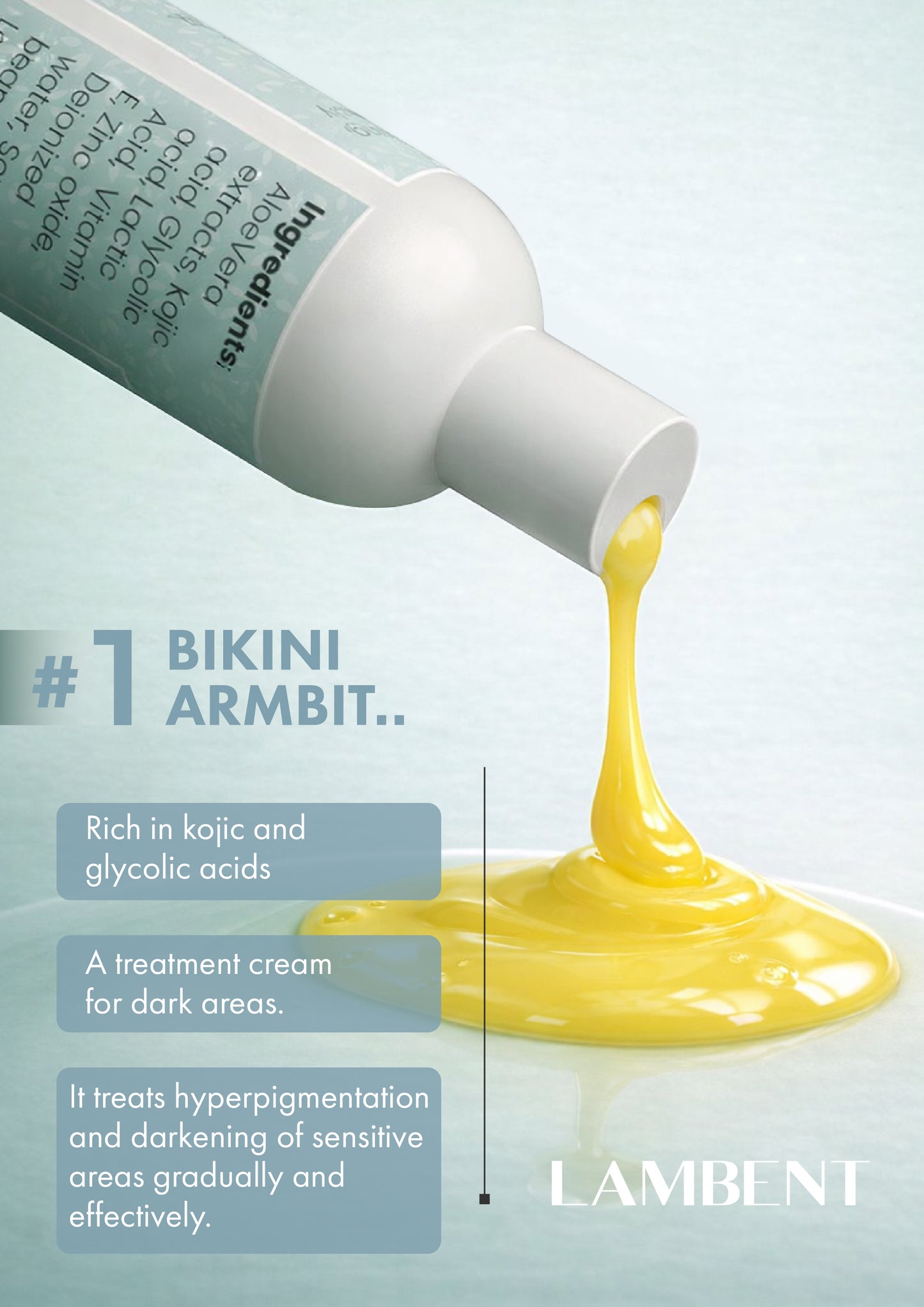 Bikini Area & Underarm Lightening Cream – Intimate Area Care That Works