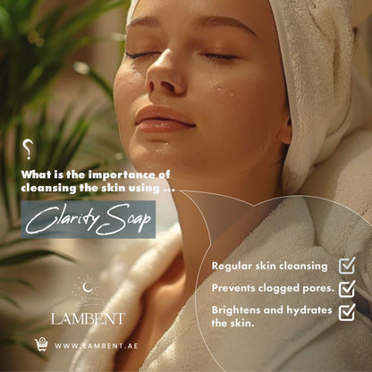 Clarity Soap – Retinol-Enriched Skin Tone Evening Soap for Dark Spots & Acne