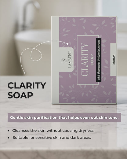 Clarity Soap – Retinol-Enriched Skin Tone Evening Soap for Dark Spots & Acne