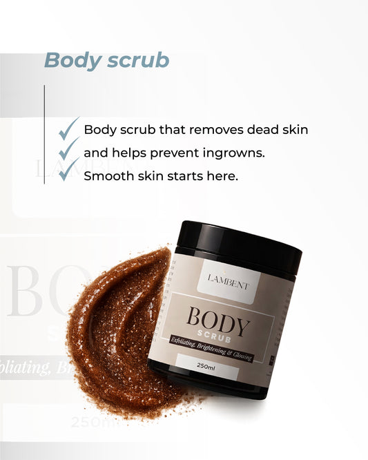 Brightening Body Scrub – Exfoliate, Lighten & Reveal Glowing Smooth Skin