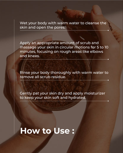 Brightening Body Scrub – Exfoliate, Lighten & Reveal Glowing Smooth Skin