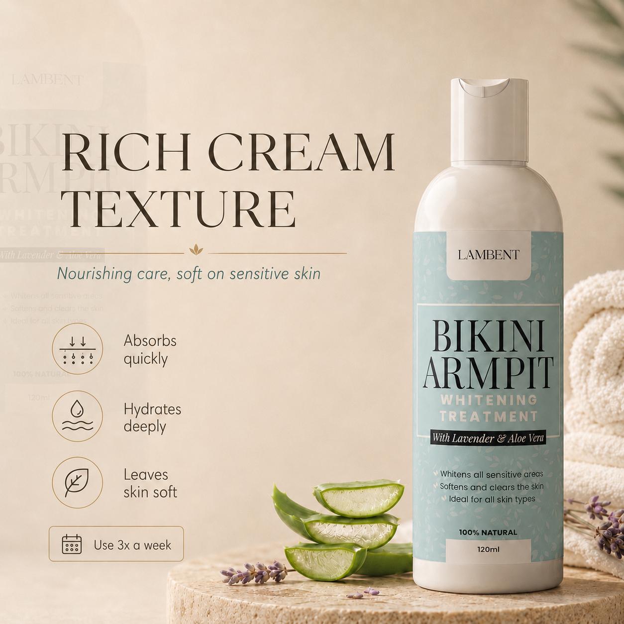 Bikini armpit treatment